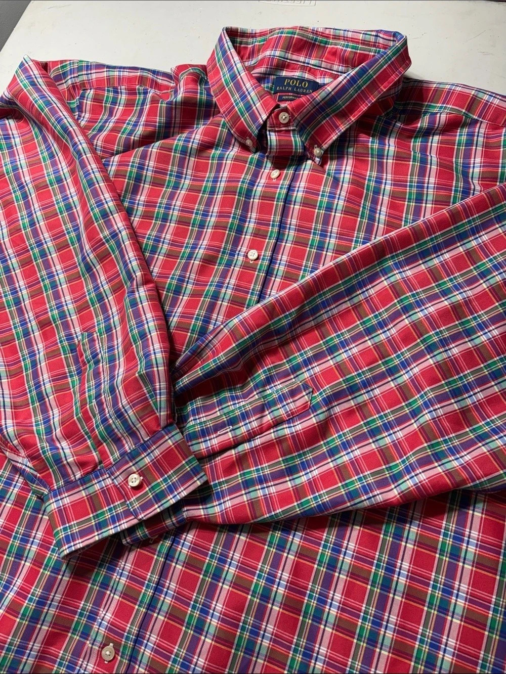 Polo Ralph Lauren Performance Oxford Button Down size 5X